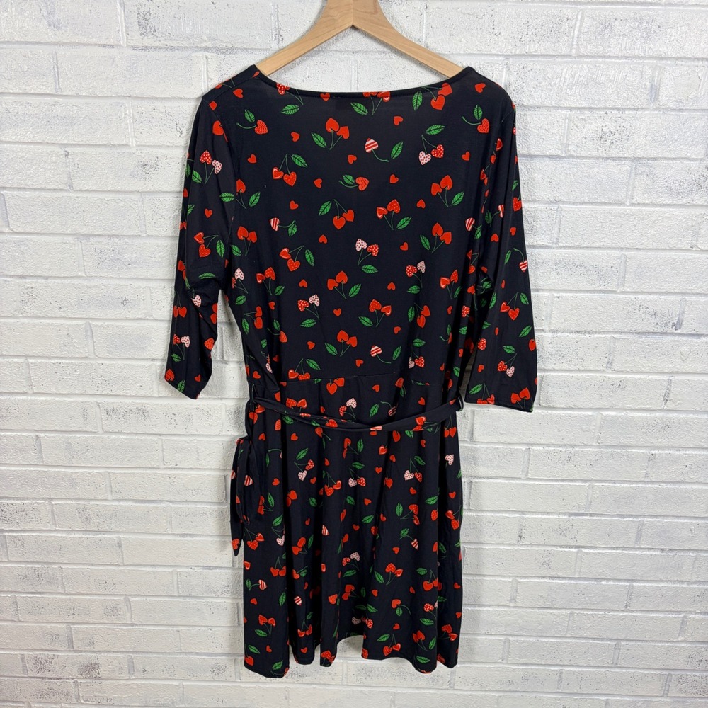Popsy Dress Lot Womens UK 22 US 18 Pockets Novelty Print Stretch Whimsical - Picture 3 of 16